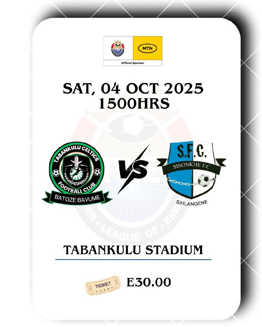 MTN PLE Tabankulu Stadium 041025 Pic